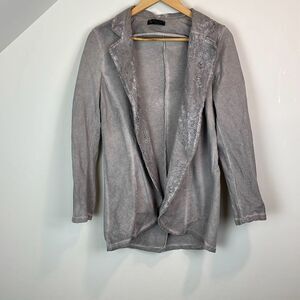 Bella Amore Cardigan Lace Detail S/M Grey